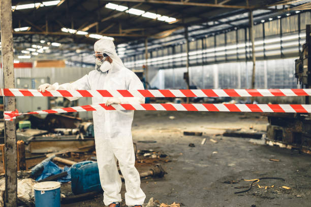 Professional Drug Lab Cleanup technician working in Napa, CA